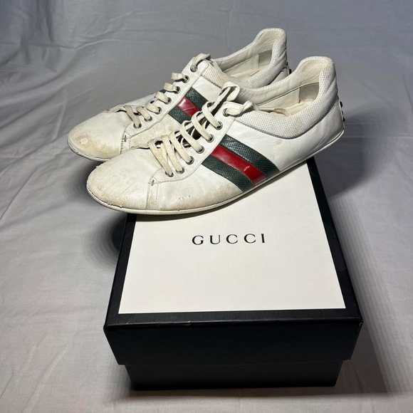 Gucci Men Driver Sneaker 256824 Size 10 main image 4